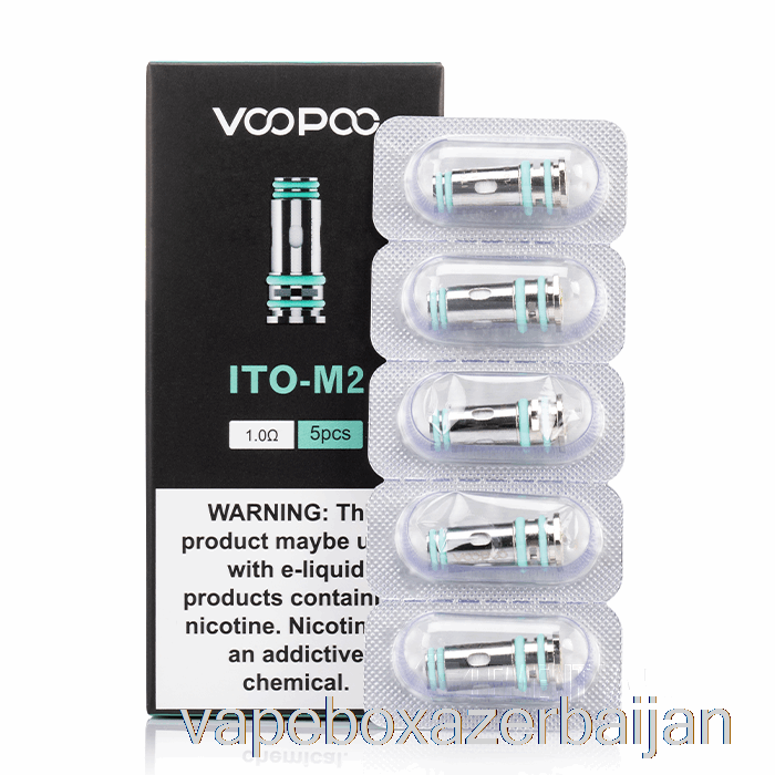 Vape Box Azerbaijan VOOPOO ITO Replacement Coils 1.0ohm ITO-M2 Mesh Coils